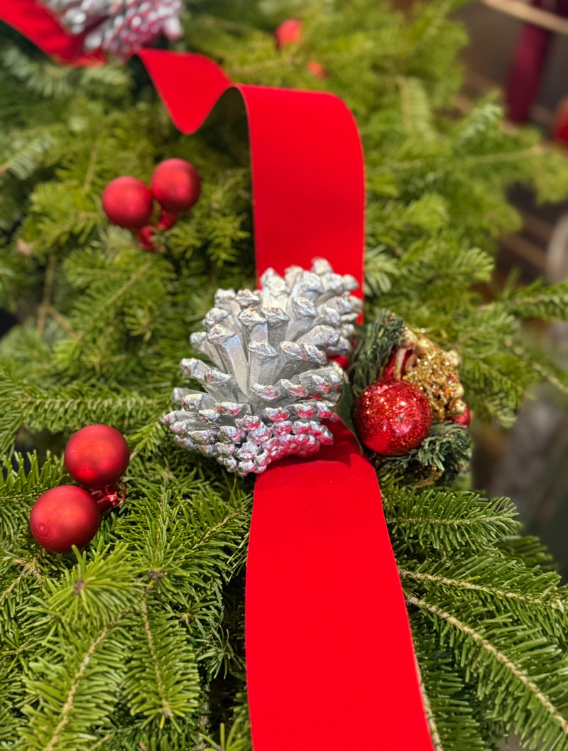 Decorated Christmas Wreath